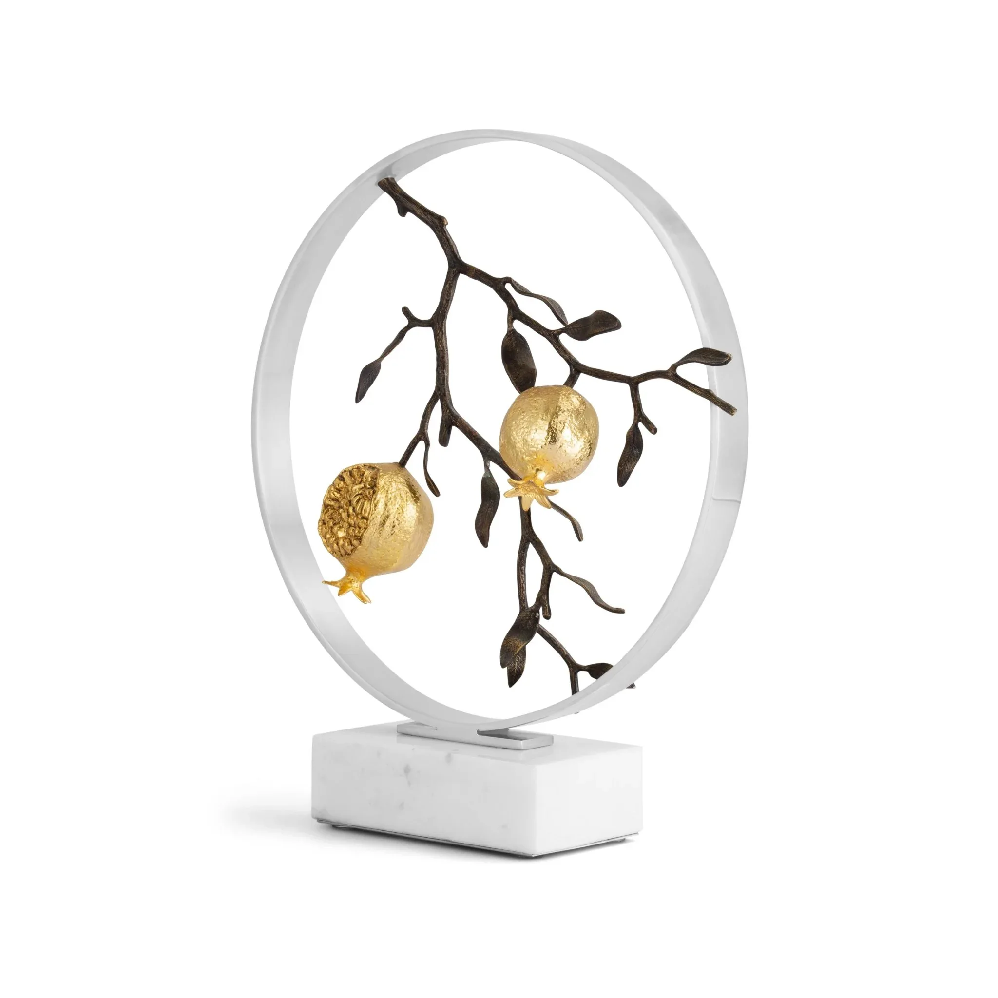 Pomegranate 14" Moon Gate Sculpture - Image 5