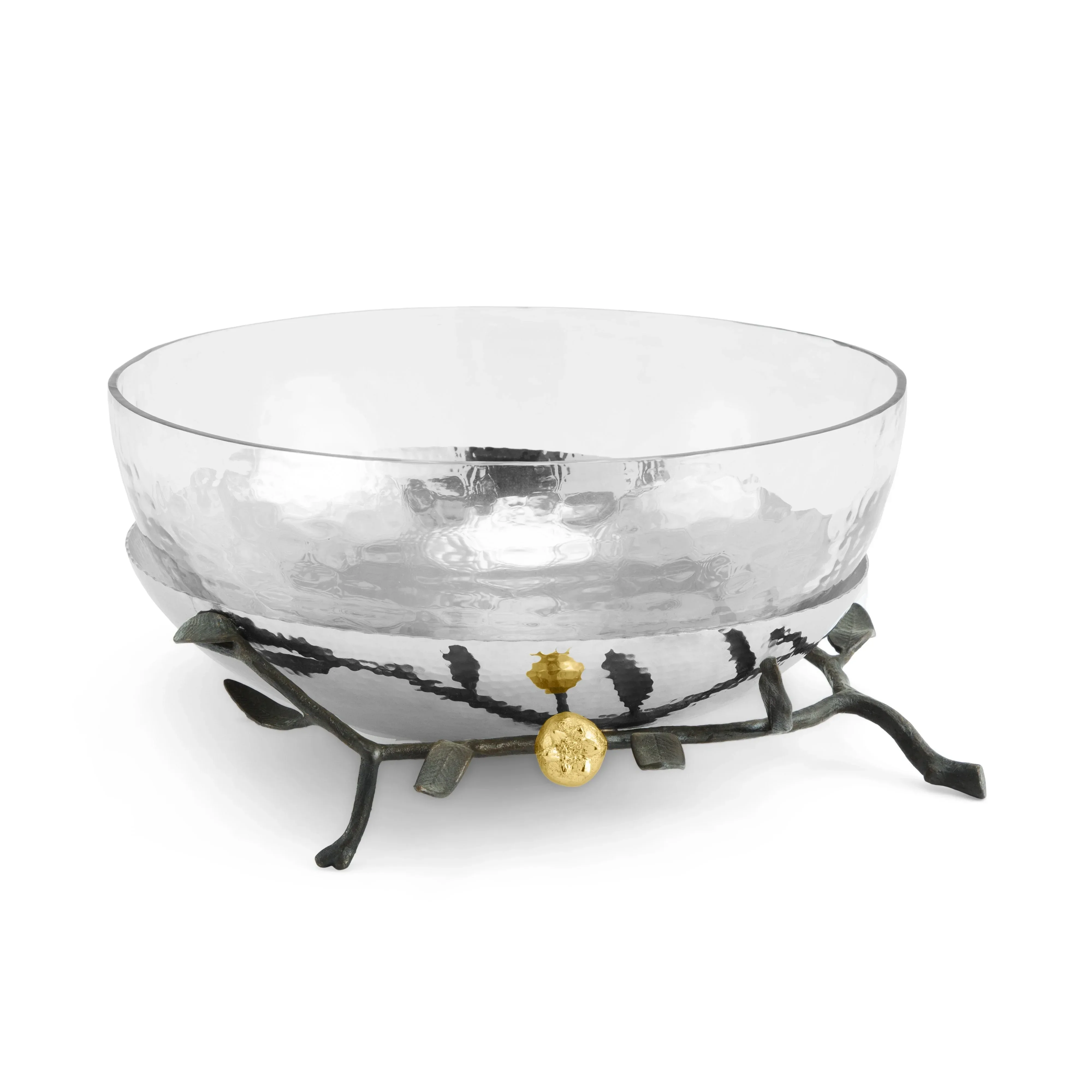 Pomegranate Glass Serving Bowl - Image 4