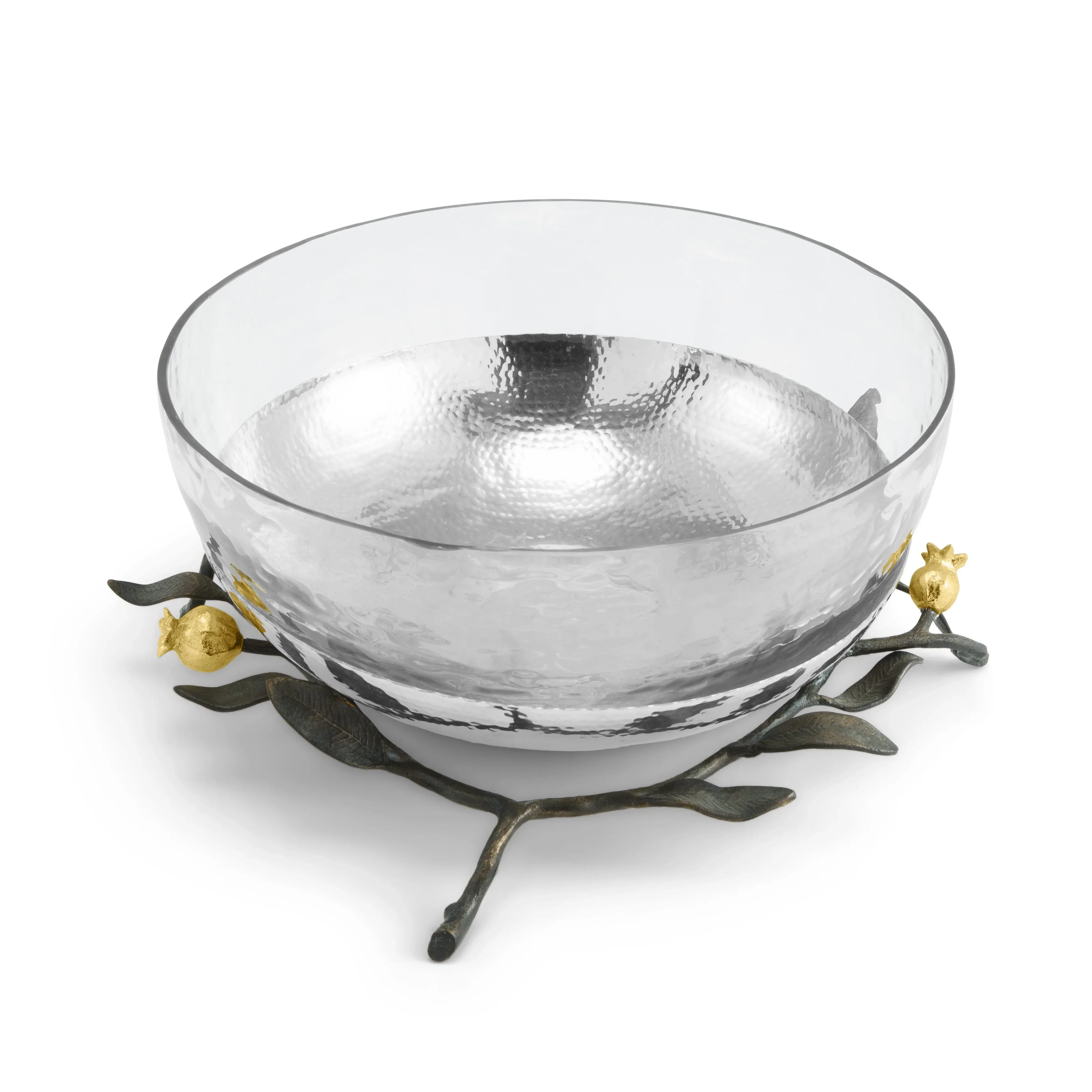 Pomegranate Glass Serving Bowl - Image 6