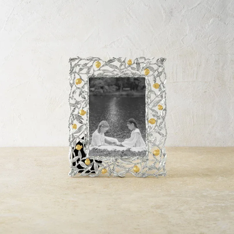 Pomegranate Silver & Gold 5x7 Frame - Image 9
