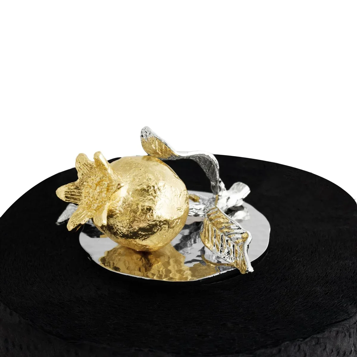 Pomegranate Silver & Gold Paper Towel Holder - Image 4
