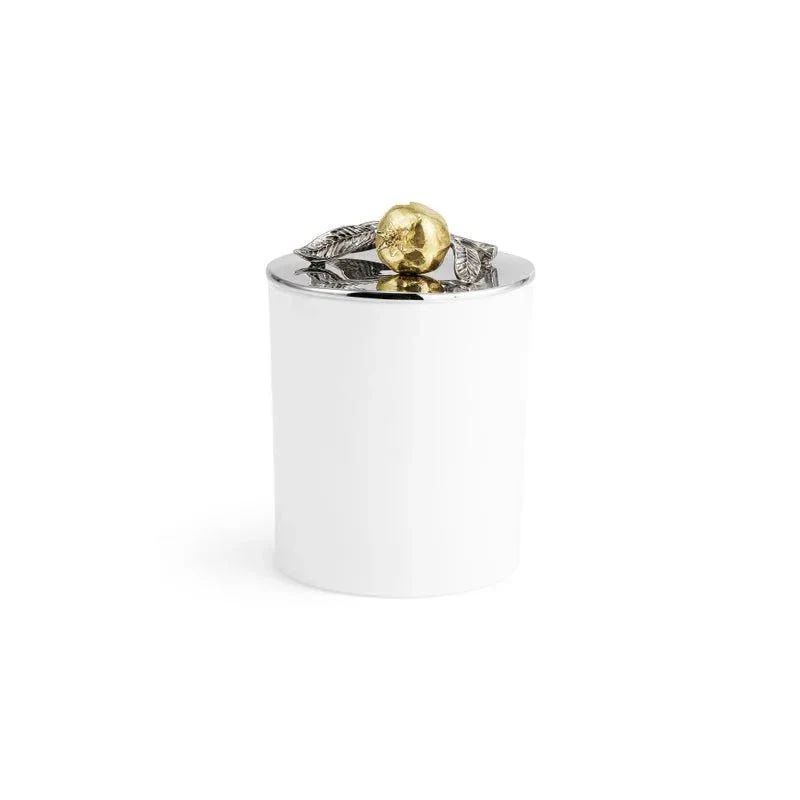 Pomegranate Silver & Gold Scented Candle, 8 oz. - Image 7