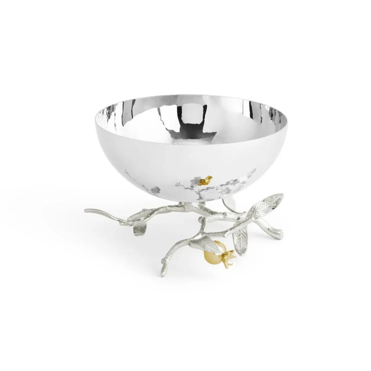 Pomegranate Silver & Gold Small Bowl - Image 5