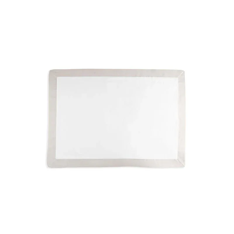 Queen Pillowcase Set - Stone and White - Image 5