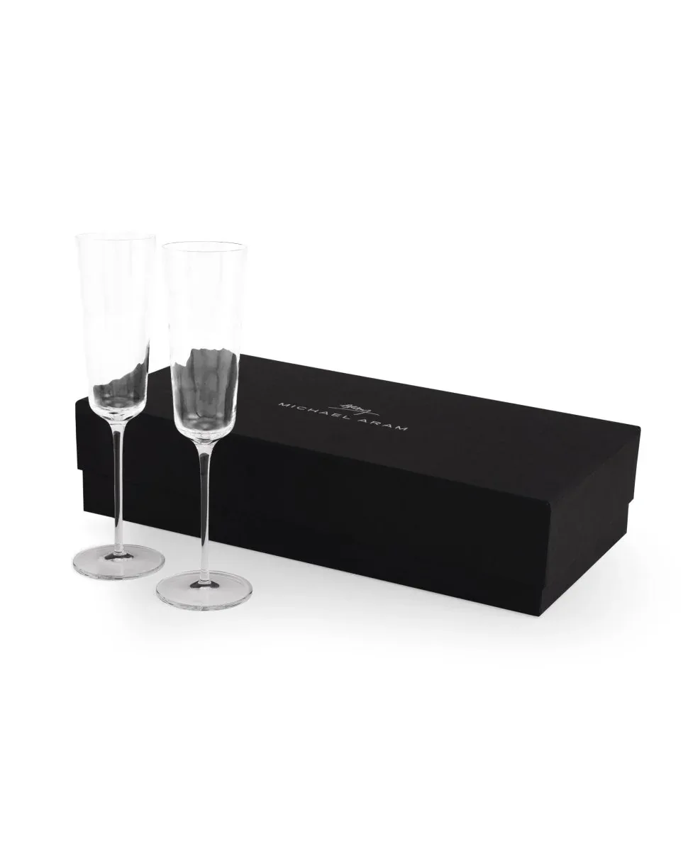 Reflective Champagne Flute & Heart Frame 4" x 6" Packaged Gift Set - Image 6