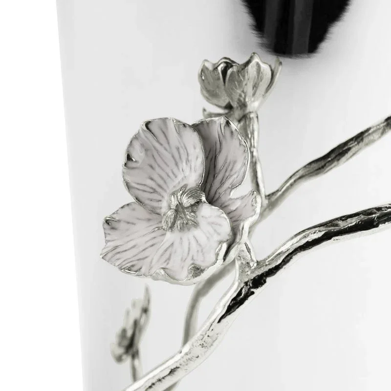 Silver Orchid Large Vase - Image 5