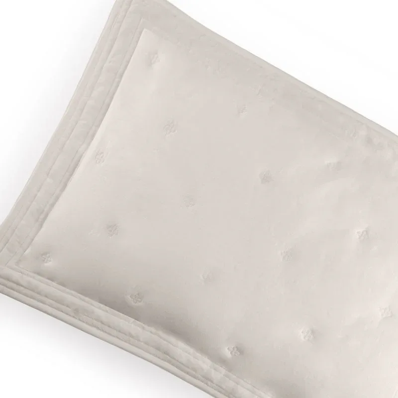 Tufted Quilt King Sham - Stone - Image 3