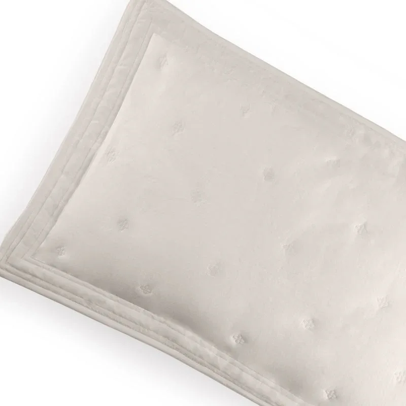 Tufted Quilt Standard Sham - Stone - Image 3