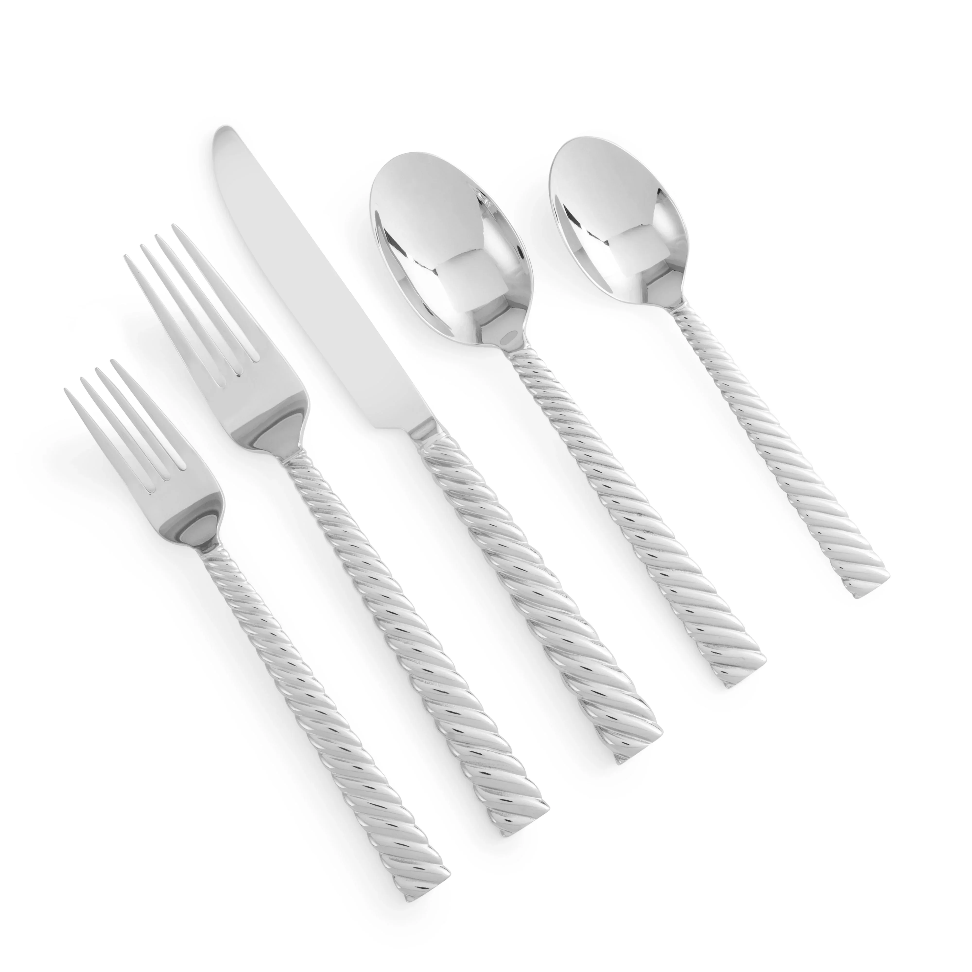 Twist 5-Piece Flatware Set - Image 3