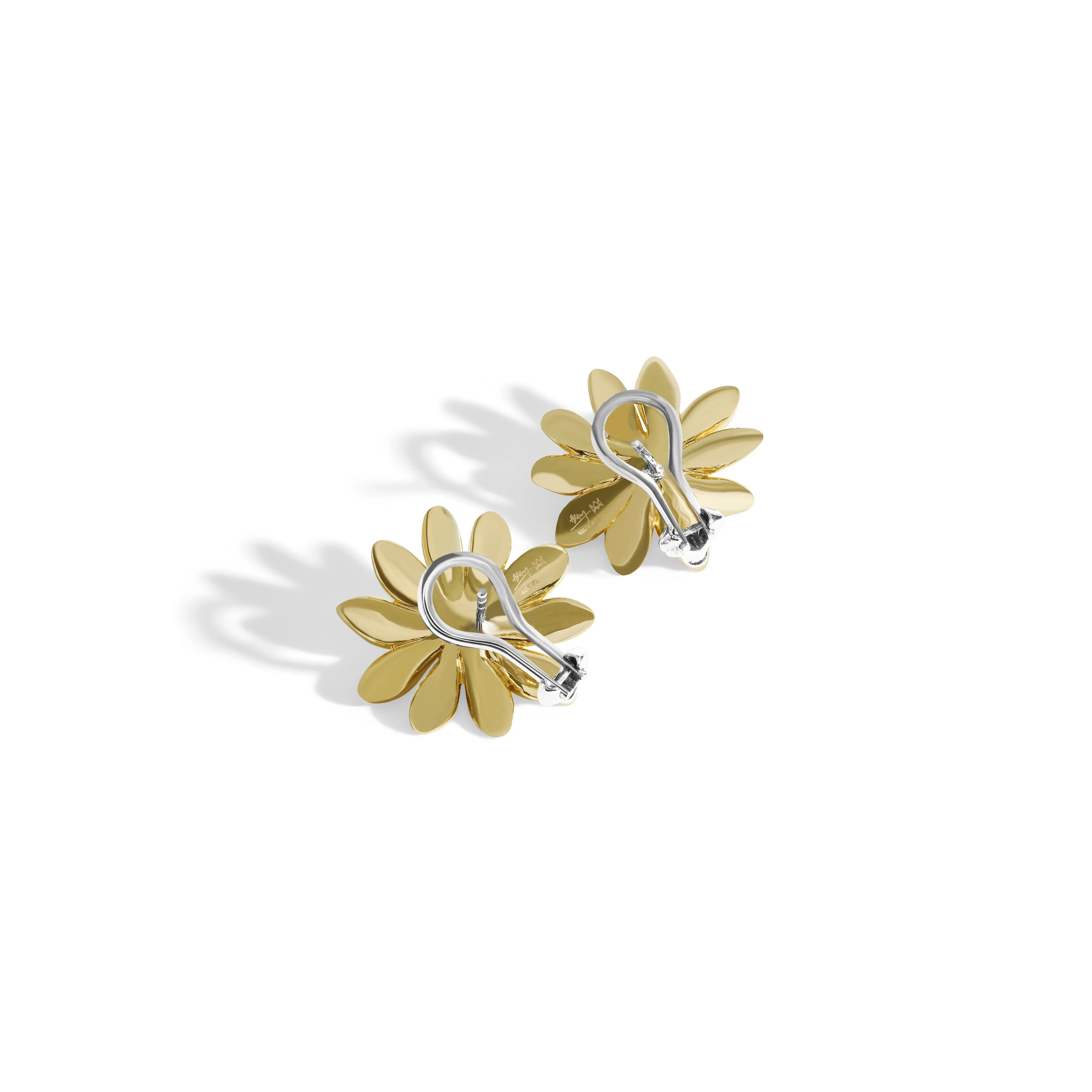 Vintage Bloom Earring - Gold - Image 3