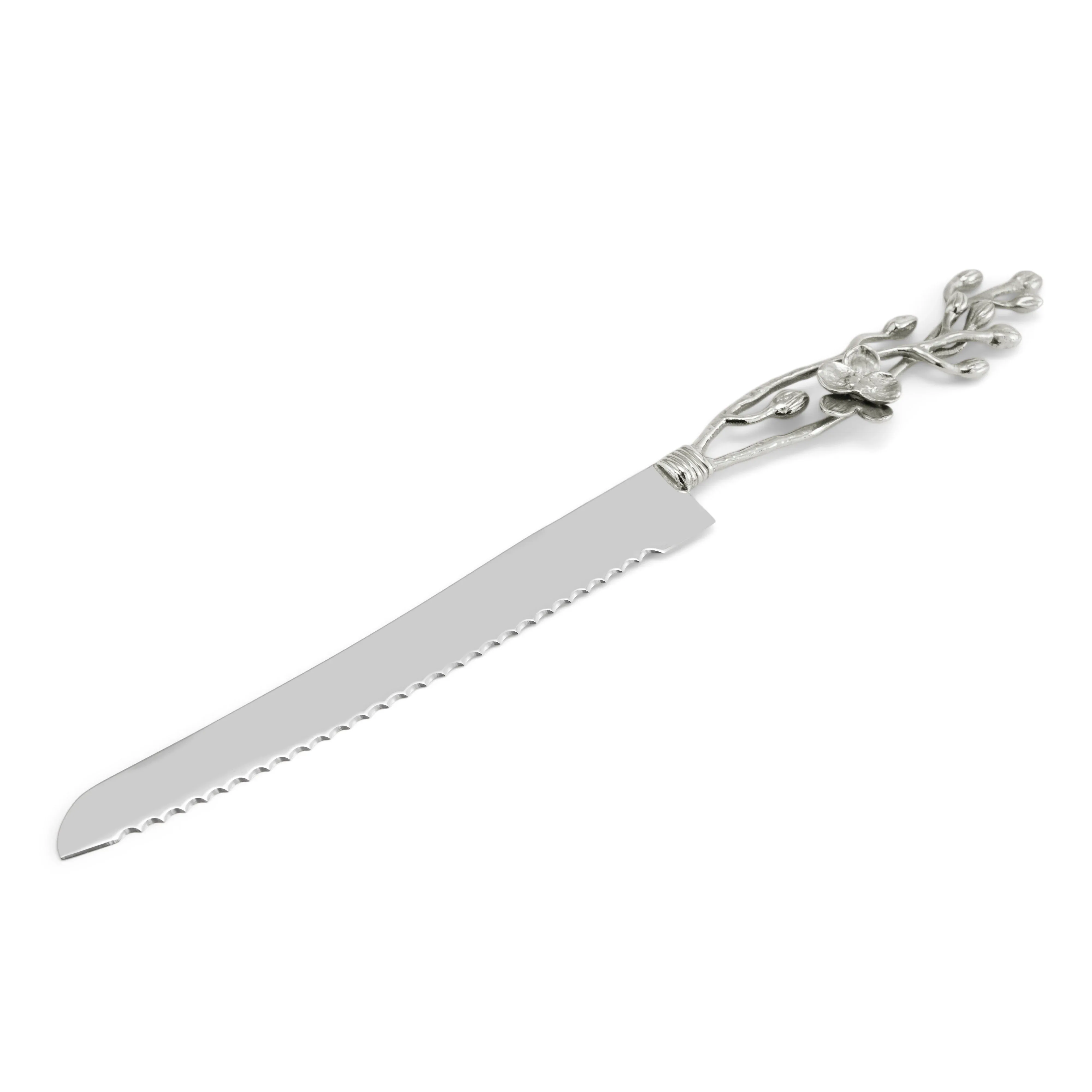 White Orchid Bread Knife - Image 4