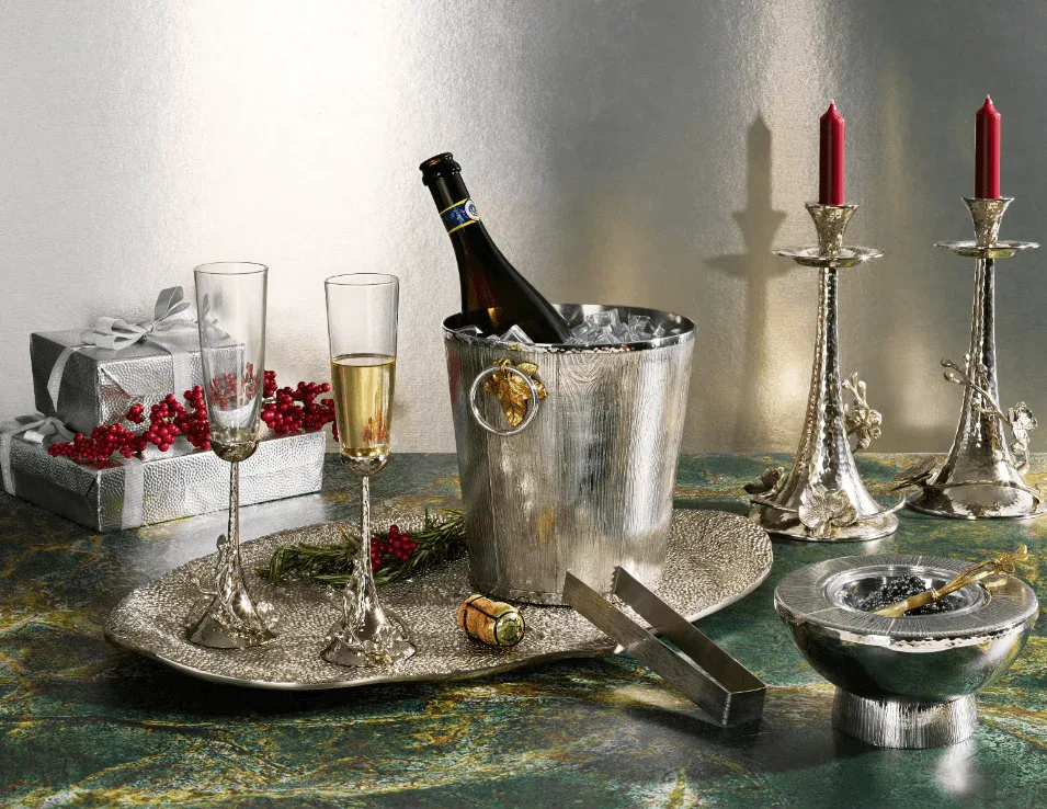 White Orchid Candleholders - Image 5