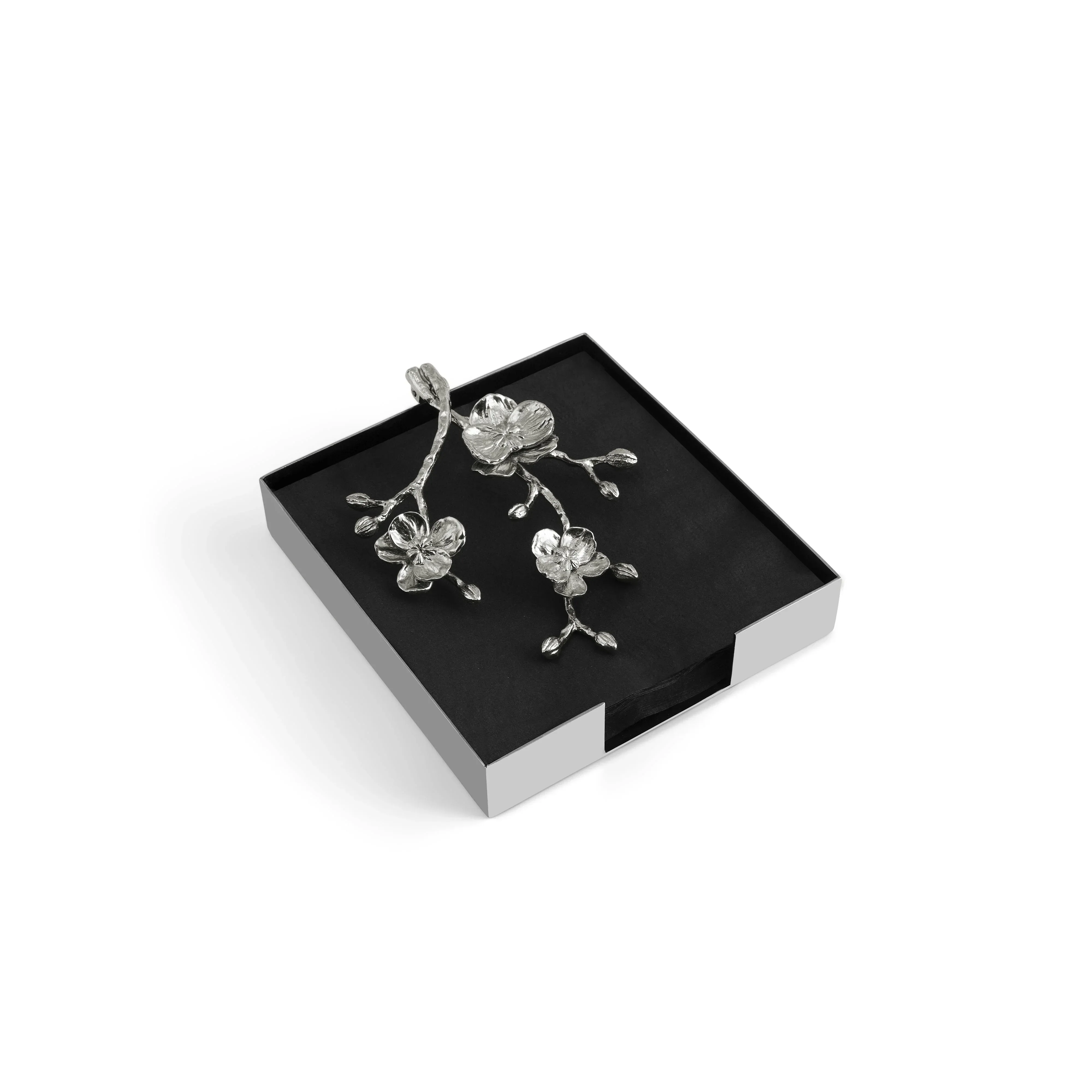 White Orchid Napkin Holder - Image 8