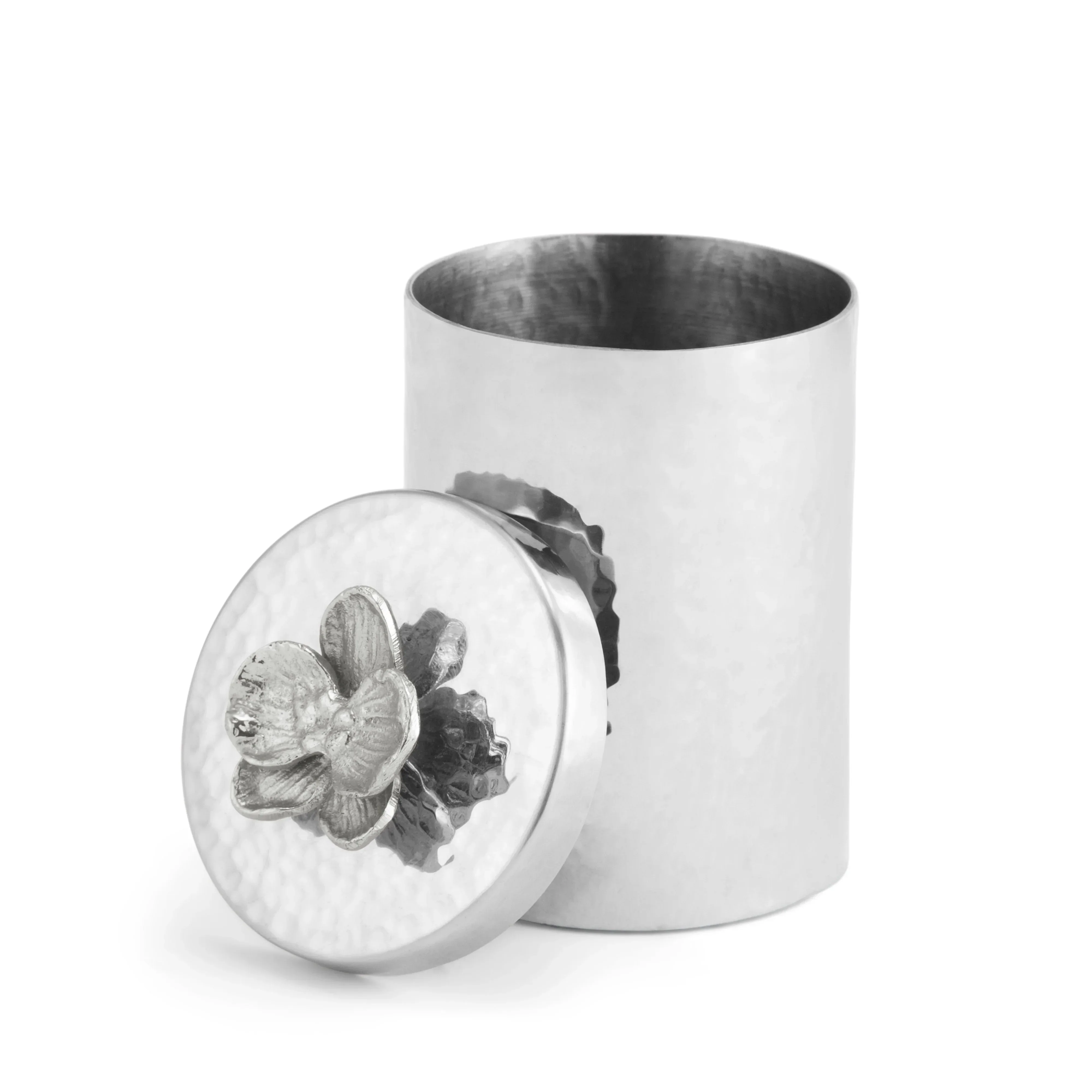 White Orchid Round Container - Image 4