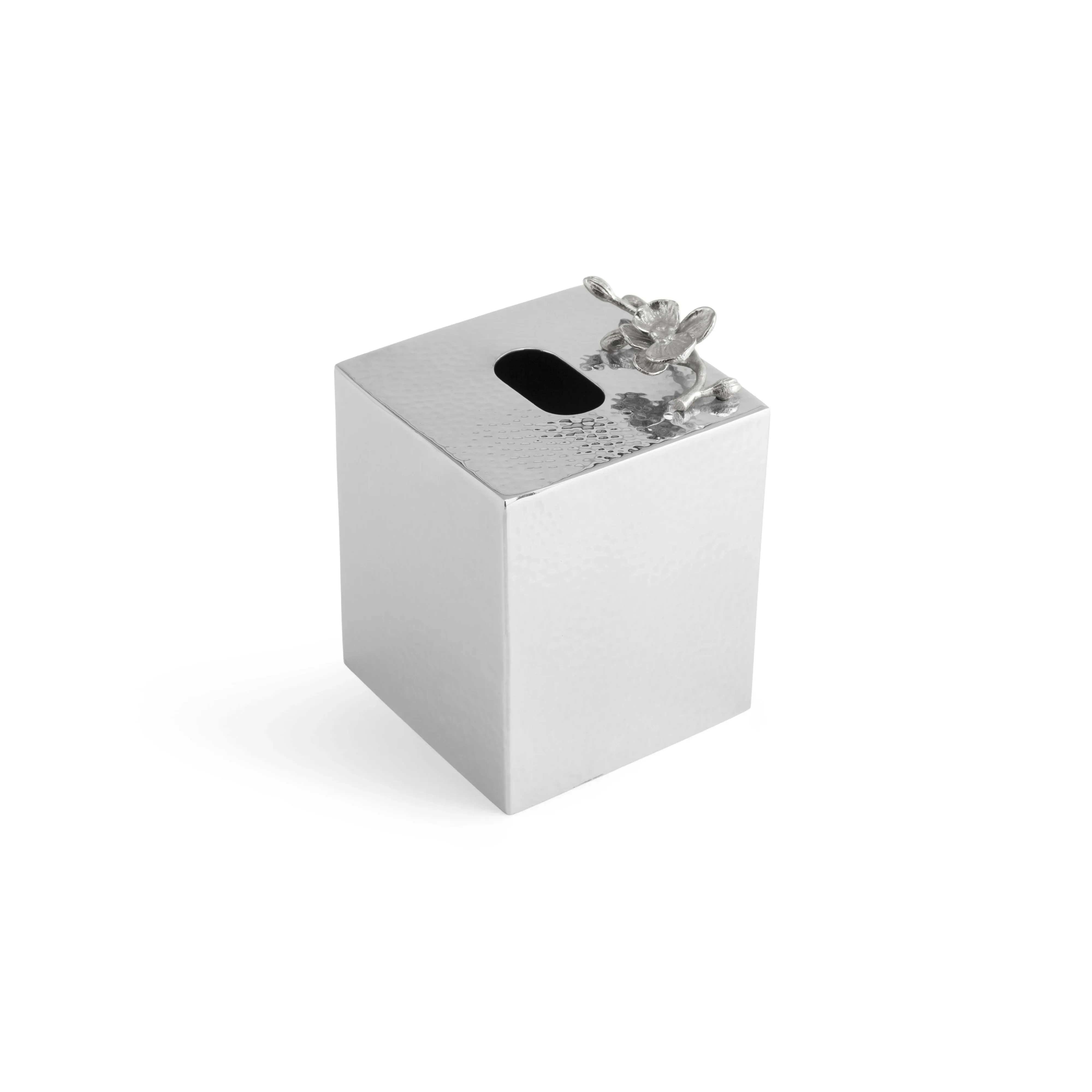 White Orchid Tissue Box Holder - Image 7