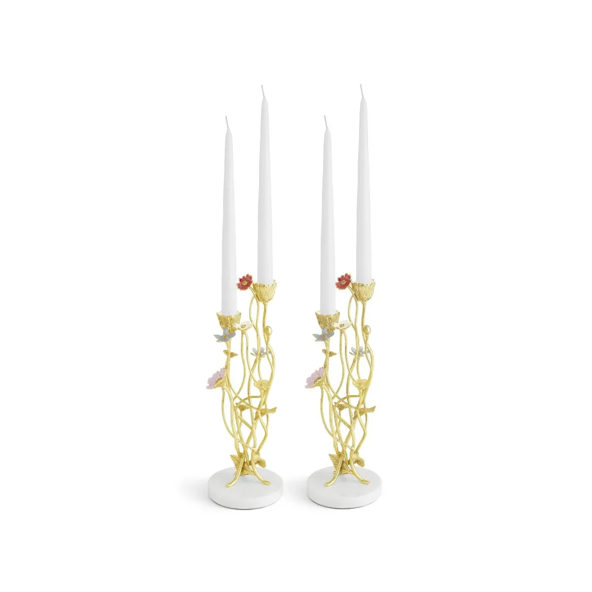 Wildflowers Candleholders S/2 - Image 7