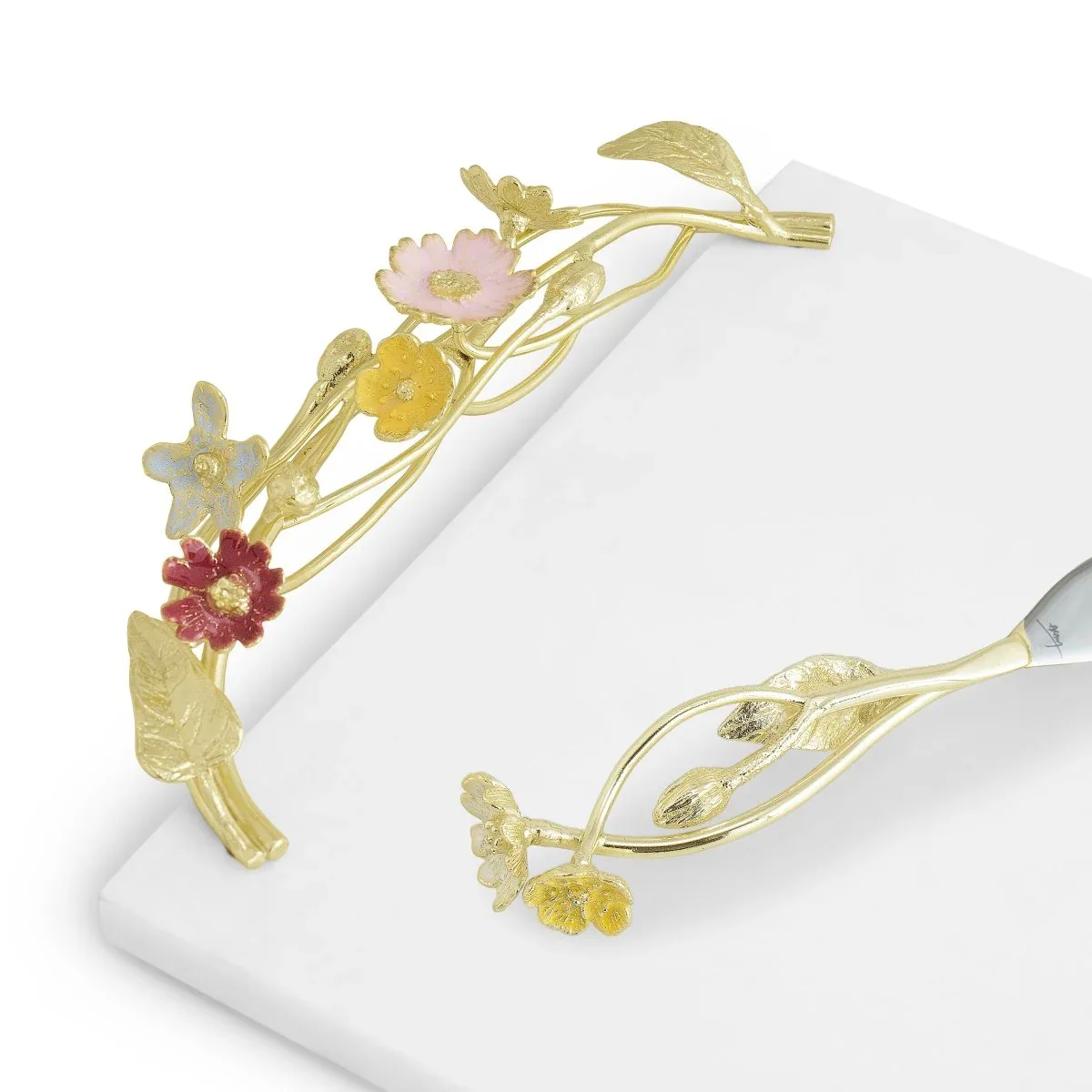 Wildflowers Cheese Board with Knife - Image 5