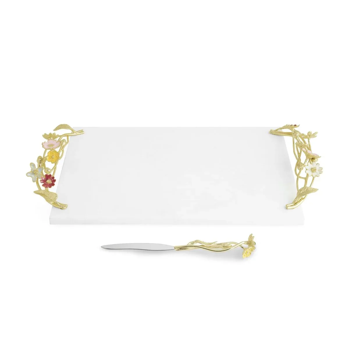 Wildflowers Cheese Board with Knife - Image 6