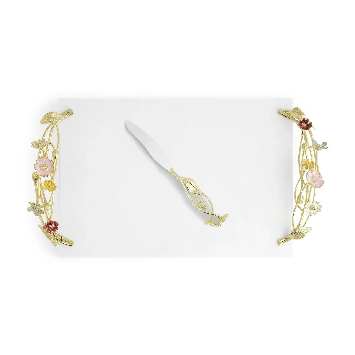 Wildflowers Cheese Board with Knife - Image 8