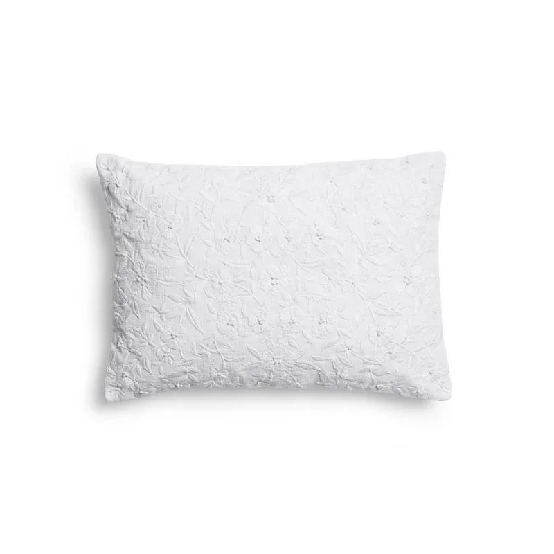 Wildflowers Embroidered Dec Pillow