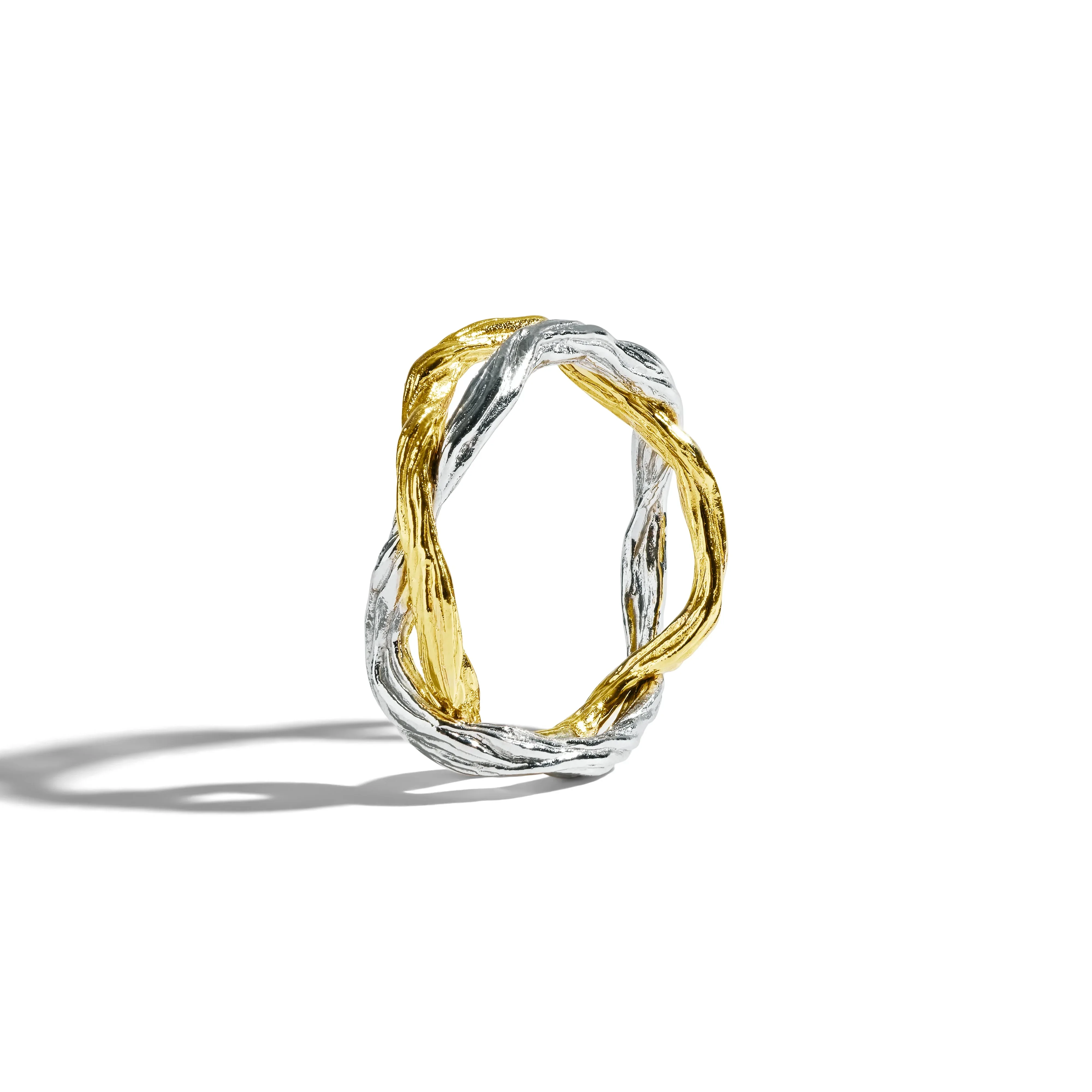 Wisteria Ring in Sterling Silver & 18K - Image 3